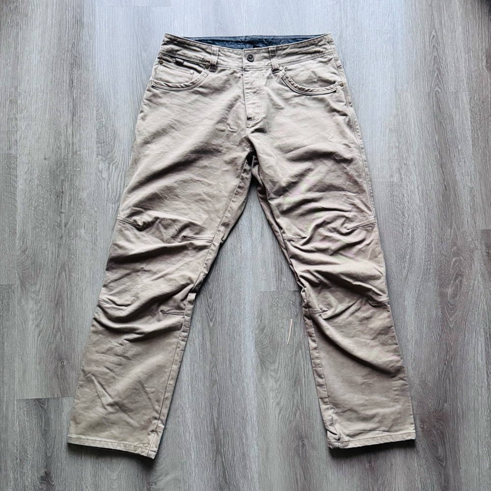 KUHL Rydr Men's Pants (32x30) Vintage Patina Dye Outdoor Hiking Workwear Canvas